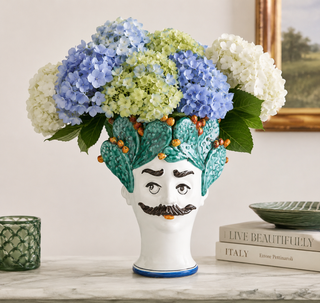 Sicily Ceramic Head Vases