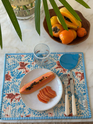 Orange Fish & Stripes