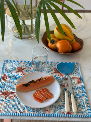 Orange Fish & Stripes