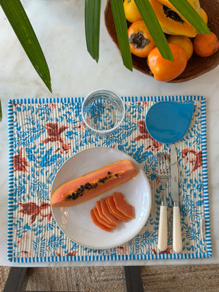 Orange Fish & Stripes