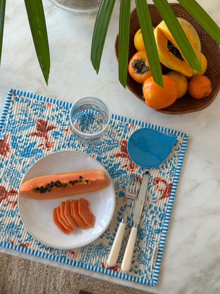 Orange Fish & Stripes