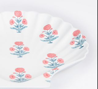 Molly Mahon Melamine Shell Plates - Set of 4