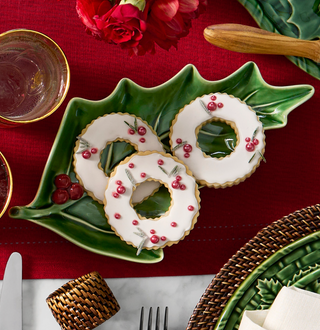 Holly Leaf Medium Platter
