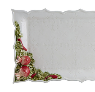 Christmas Garland Tart Tray