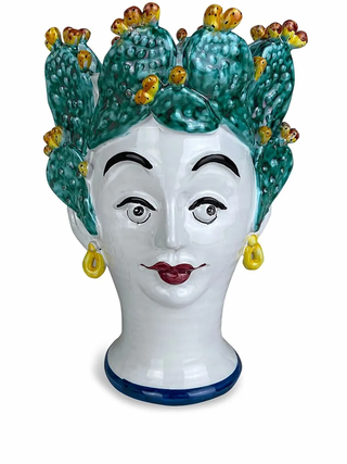 Sicily Ceramic Head Vases