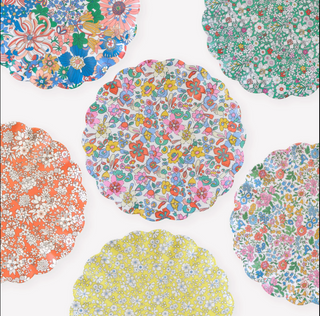Liberty Garden Party Reusable Large Plates - Set of 6