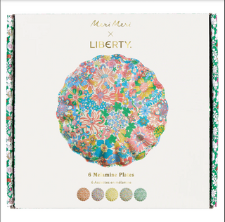 Liberty Garden Party Reusable Large Plates - Set of 6