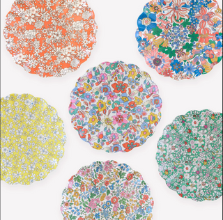 Liberty Garden Party Reusable Small Plates - Set of 6