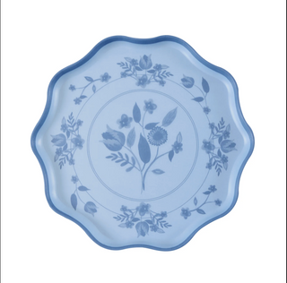 Vintage Botanical Reusable Small Plates - Set of 4