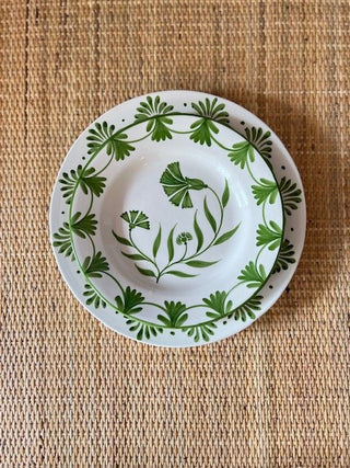 Green Daisy Starter Plates - Set of 4