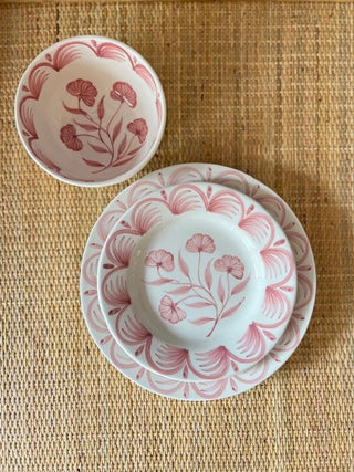 Poppy Dinner Plates - Set of 4