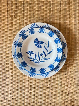 Blue Daisy Starter Plates - Set of 4