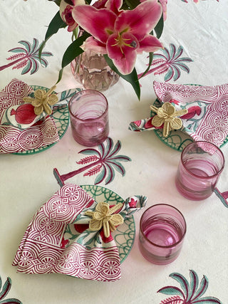 Pomegranate Tablescape