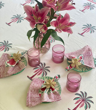 Pomegranate Tablescape