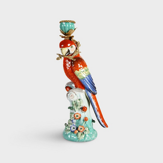 Parrot Candle Holder